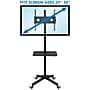Mount-It! Metal Pedestal TV Stand, Screens up to 55", Black (MI-1876)~#|#~sp49721355_sc7