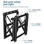 Mount-It! Video Wall Mount with Pop Out Function for 32-70" Displays, Black (MI-367)~#|#~sp49721436_sc7