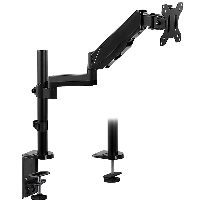 Mount-It! Monitor Arm Desk Mount, Up to 32" Monitor, Black (MI-4761) image 1