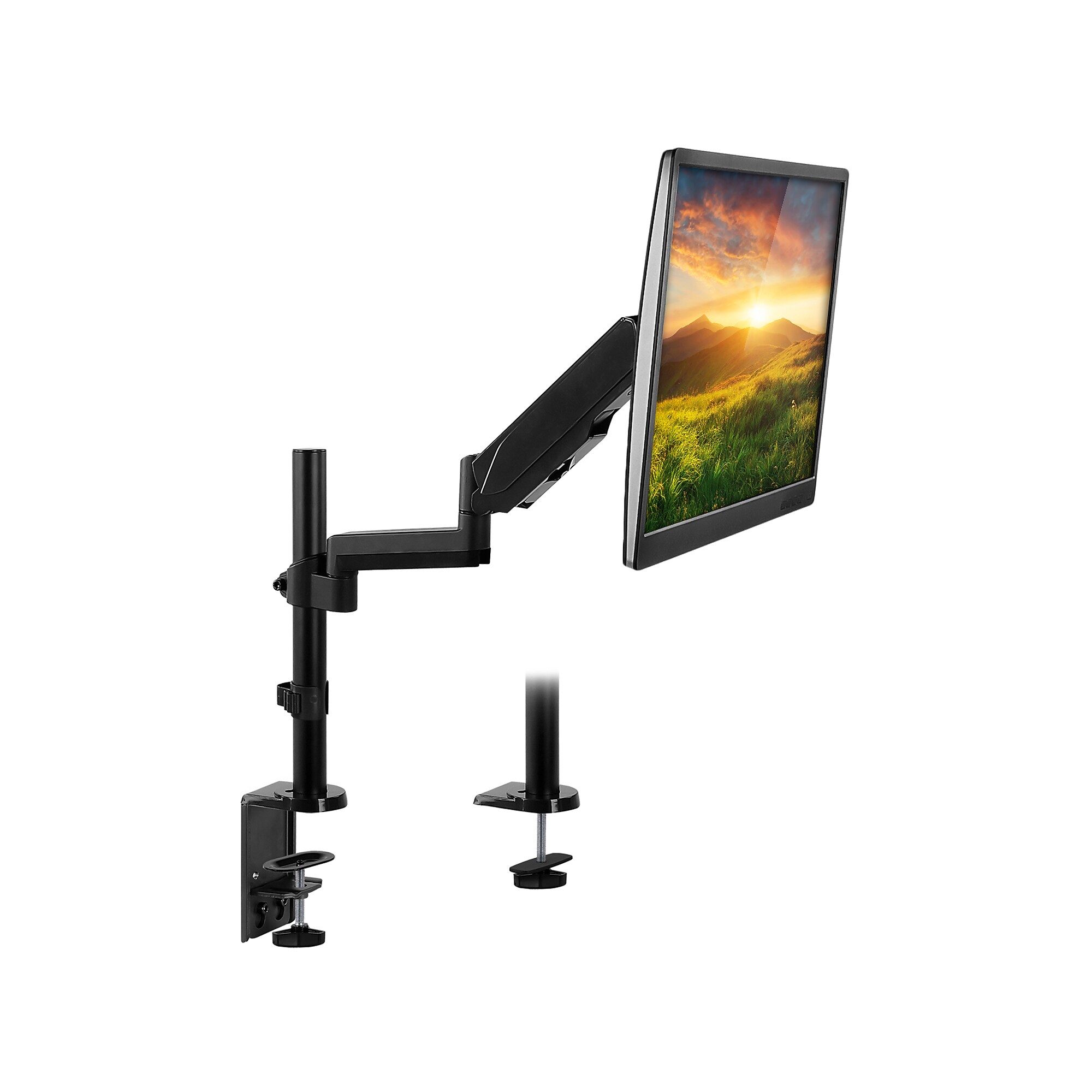 Mount-It! Monitor Arm Desk Mount, Up to 32″ Monitor, Black (MI-4761) Sansujyuku sansujyuku.com