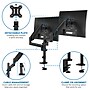 Mount-It! Dual Monitor Arm Desk Mount for 19" to 32" Monitors, Black (MI-4762)~#|#~sp49721550_sc7