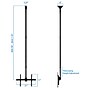 Mount-It! Tilt And Swivel Ceiling TV Mount, 110# Max (MI-509XL)~#|#~sp49721564_sc7