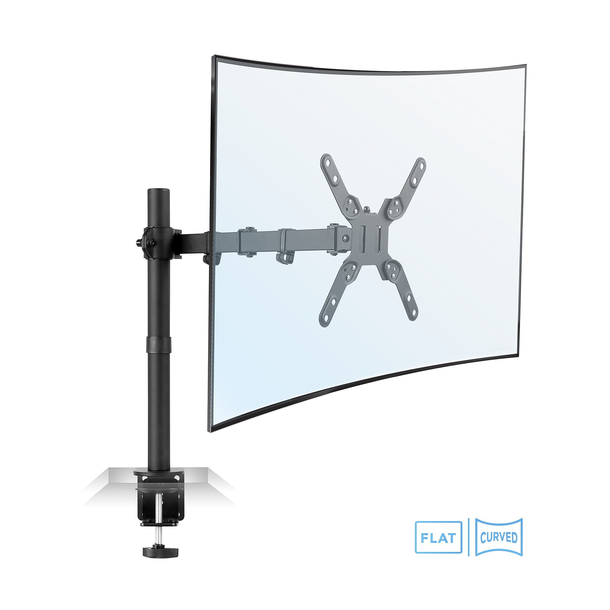 Mount-It! Large Monitor Desk Mount for 19″-42″ Screens (MI-708) Sansujyuku sansujyuku.com