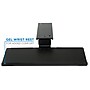 Mount-It! Under Desk Keyboard Tray and Mouse Platform, Black (MI-7138)~#|#~sp49721600_sc7