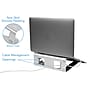 Mount-It! 2" x 10" Vertical Aluminum Laptop Stand and Holder (MI-7276)~#|#~sp49721646_sc7