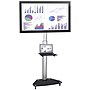 Mount-It! Metal Pedestal TV Stand, Screens up to 70", Black (MI-1875)~#|#~sp49721841_sc7