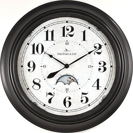 Shop Staples for FirsTime® Luna 15.5" Wall Clock (25676)