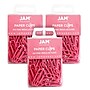 JAM Paper Small Paper Clips, Pink, 3 Packs of 100 (42186872B)~#|#~sp49917536_sc7