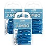 JAM Paper Jumbo Paper Clips, Baby Blue, 3 Packs of 75 (221819034B)~#|#~sp49917597_sc7