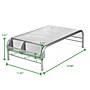 Mind Reader Ventilated Monitor Stand with Side Storage, Silver (MESHM-SIL)~#|#~sp49927779_sc7