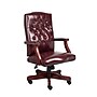 Boss Classic Vinyl Executive Oxblood Chair, Burgundy/Mahogany Finish Frame (B905-BY)~#|#~sp5006368_sc7