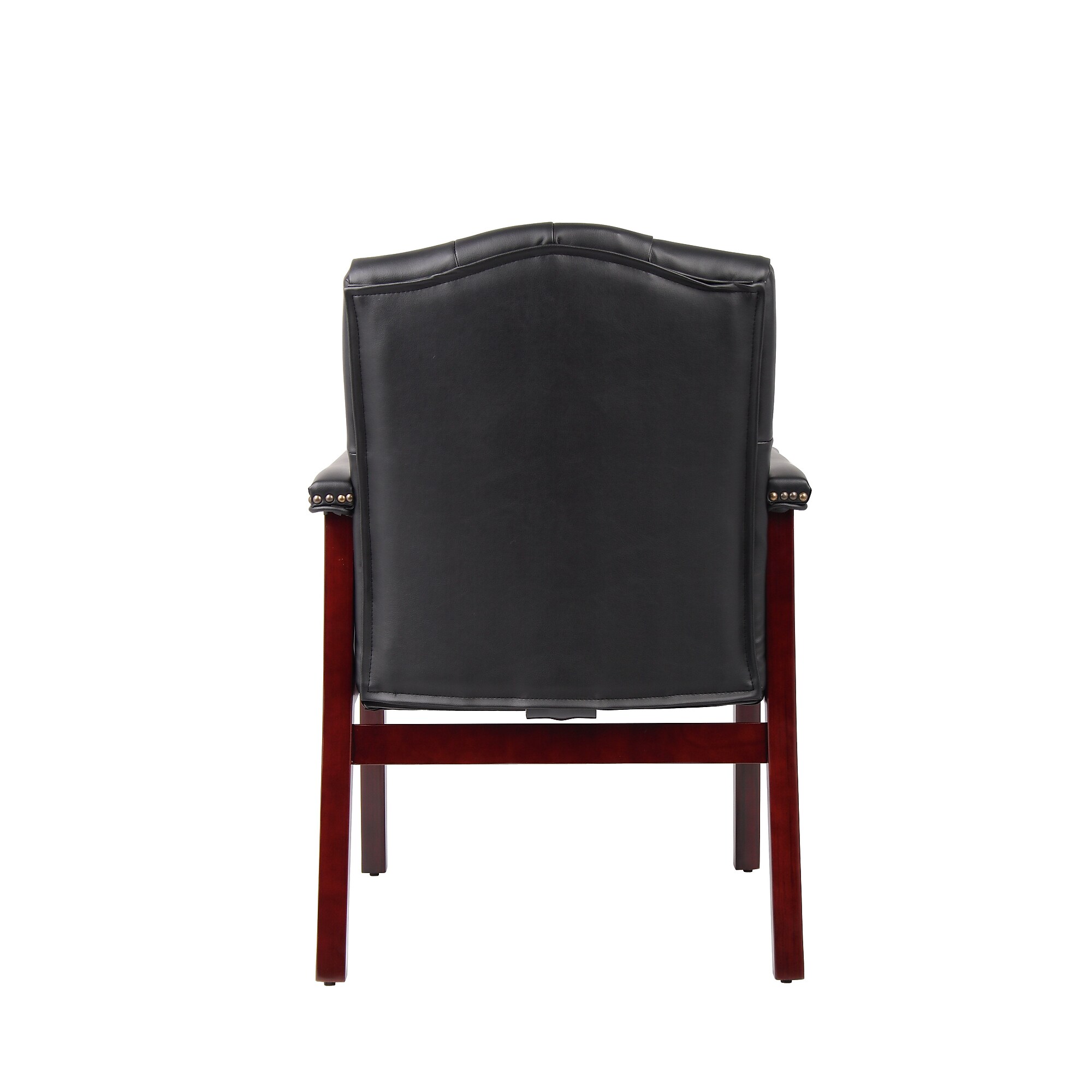 Boss CaressoftPlus Vinyl Guest Chair, Black (B959-BK) Sansujyuku sansujyuku.com