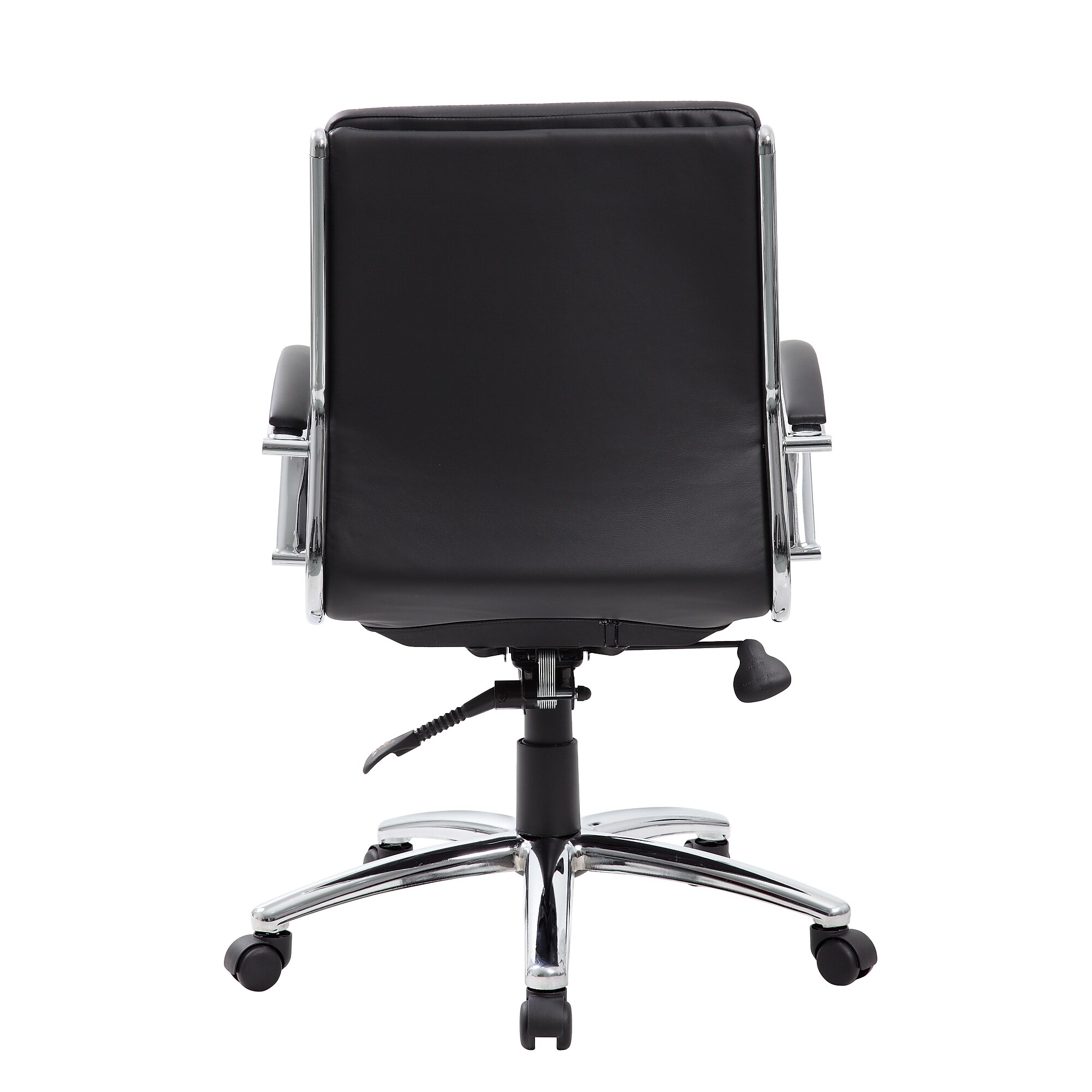 Boss CaresoftPlus Executive Series High Back Executive Chair with Metal Chrome Finish, Black (B9476-BK) Sansujyuku sansujyuku.com