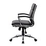 Boss CaresoftPlus Executive Series High Back Executive Chair with Metal Chrome Finish, Black (B9476-BK)~#|#~sp5014305_sc7