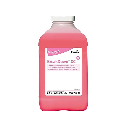 BreakDown XC 40 Odor Control for Diversey JFill, Fresh, 2.5 L / 2.64 U