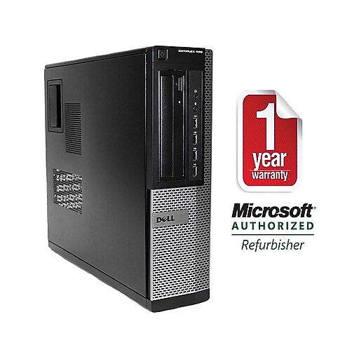 Shop Staples for Refurbished Dell 990 Desktop Core i7 3.4Ghz 8GB RAM