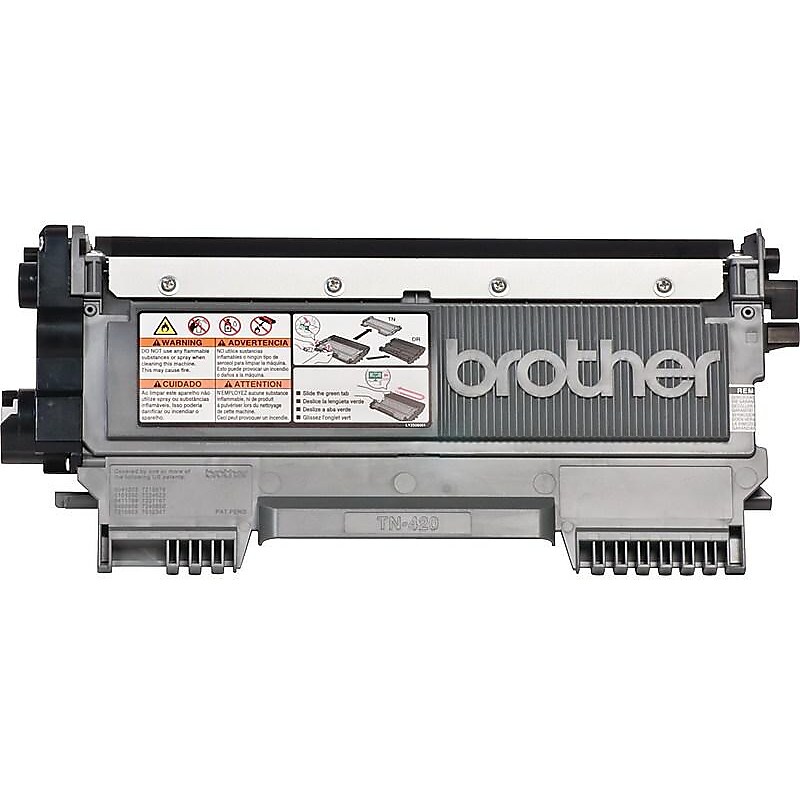 Brother TN-420 Black Standard Yield Toner Cartridge, 3/Pack (TN420CT), print up to 1200 pages image 1