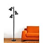 Simple Designs Incandescent Floor Lamp, Black (LF2007-BLK)~#|#~sp5064372_sc7