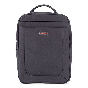 Swiss Mobility Cadence Backpack, Polyester, Charcoal (BKP1012SMCH)