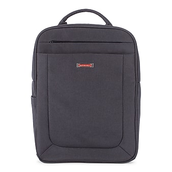 Swiss Mobility Cadence Backpack, Polyester, Charcoal (BKP1012SMCH)