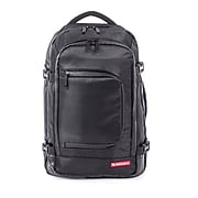 Swiss Mobility Convertible Backpack, Polyester, Black (BKP1090SM-BLACK)