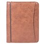 Bugatti Valentino Faux Leather Portfolio Case with Zipper Closure, Cognac (WRC1517-Cognac)~#|#~sp50664670_sc7