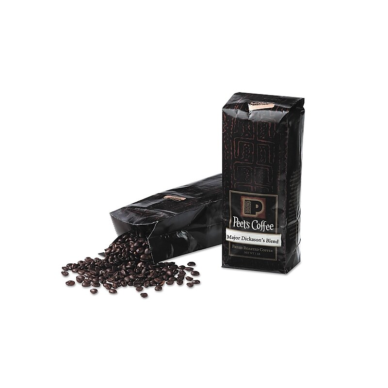 Peet's Coffee Major Dickason's Blend Beans Coffee, Dark Roast (PCEMAJWB) image 1