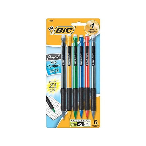 Shop Staples For Bic Xtra Comfort Mechanical Pencils 2 0 7mm 6