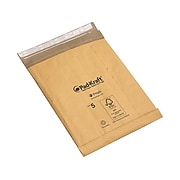 20"H x 14.25"W Pad-Kraft Padded Mailer, Kraft, 50/Carton (50700)