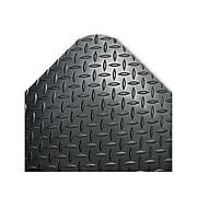 Crown Industrial Deck Plate Anti-Fatigue Floor Mat, 24" x 36", Black (CWNCD0023DB)