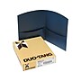 Duo-Tang Contour 2-Pocket Portfolio Folder, Dark Blue, 25/Box (5062523)~#|#~sp50665849_sc7