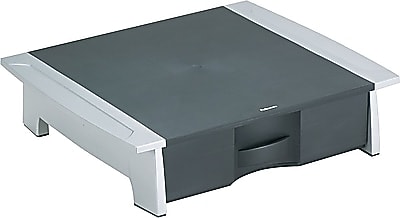 Fellowes Office Suites Plastic/Poly Mobile Printer Stand, Black/Silver (8032601) Sansujyuku sansujyuku.com