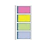 Adams High Impact Phone Message Pad, 5.25" x 11", Wide Ruled, Blue/Yellow/Green/Pink, 50 Sheets/Pad (SC1153RB)~#|#~sp50665895_sc7