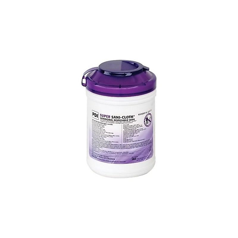 PDI Super Sani-Cloth Disinfecting Wipes, 160 Wipes/Pack (PSSC077172) image 1