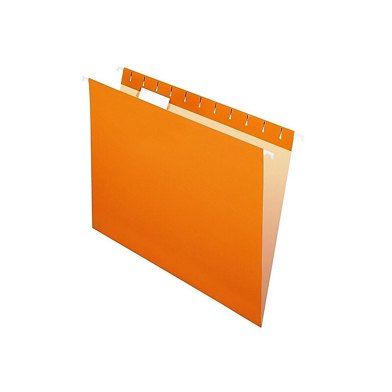 Pendaflex Reinforced Hanging File Folder, Expansion, Legal Size, Orange, 25/Box (PFX 4153 15 ORA) image 1