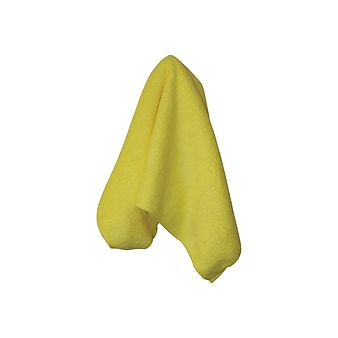 Impact Microfiber Dry Cloths, Yellow, 12/Pack (LFK700)
