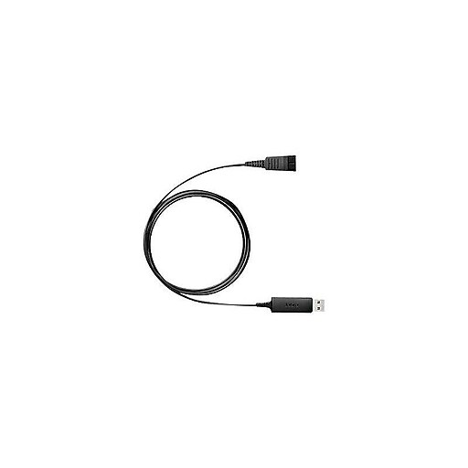 GN 23009 Jabra Link™ 230 USB Adapter, Black at Staples