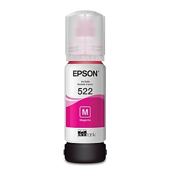 Epson T522 Magenta Standard Yield Ink Bottle (T522320-S)