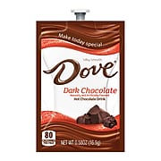 Dove® Dark Chocolate Hot Chocolate .58 oz, 72 Count (MDR00173)