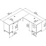 Bush Furniture Somerset 72"W L Shaped Desk with Storage, Hansen Cherry (WC81710K)~#|#~sp50982389_sc7