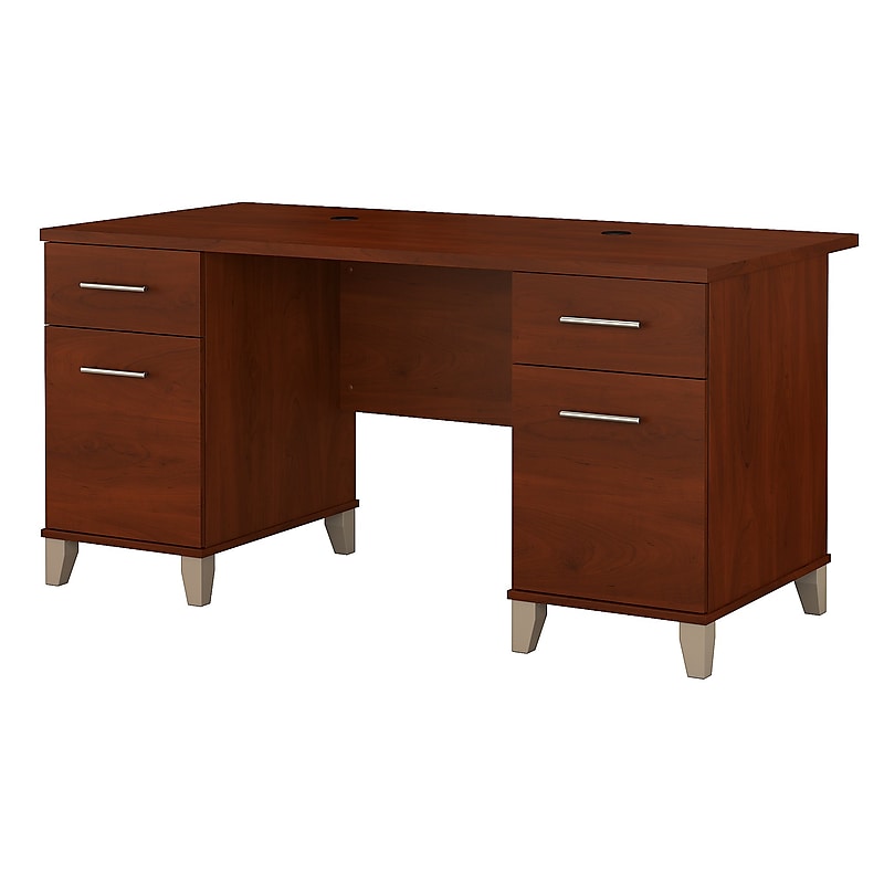 Bush Furniture Somerset 60"W Desk, Hansen Cherry (WC81728) image 1