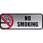 Cosco No Smoking Wall Sign, Silver/Red (098207)~#|#~sp50987086_sc7