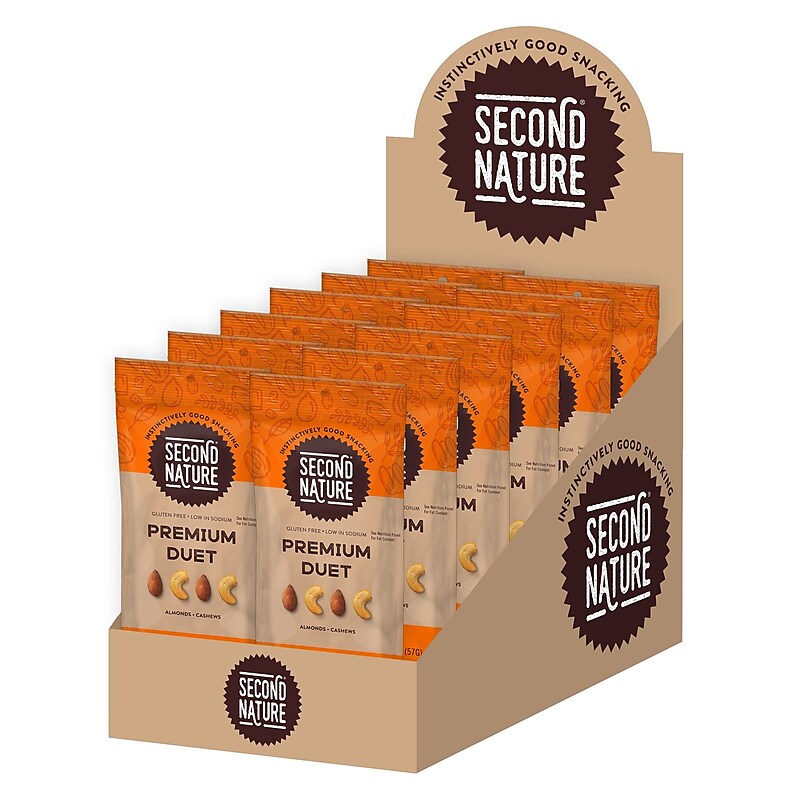Second Nature Pemium Duet Gluten Free Fruit & Nut Trail Mix, 2 oz., 12 Bags/Pack (KAR01172) image 1