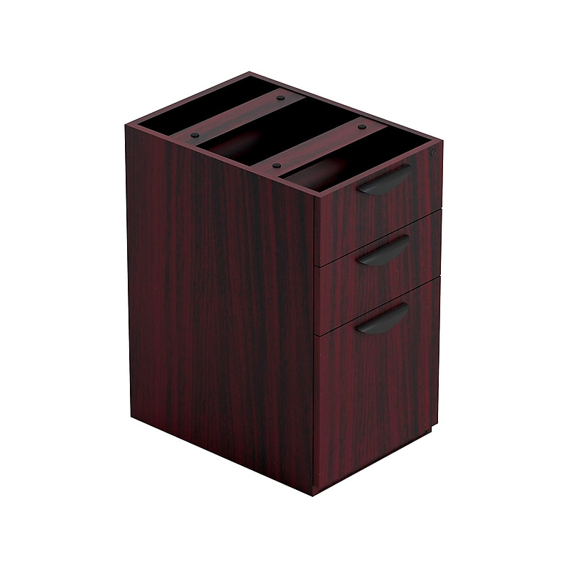 Offices To Go 15" File Drawer Pedestal, American Mahogany (TDSL22BBFAML) image 1
