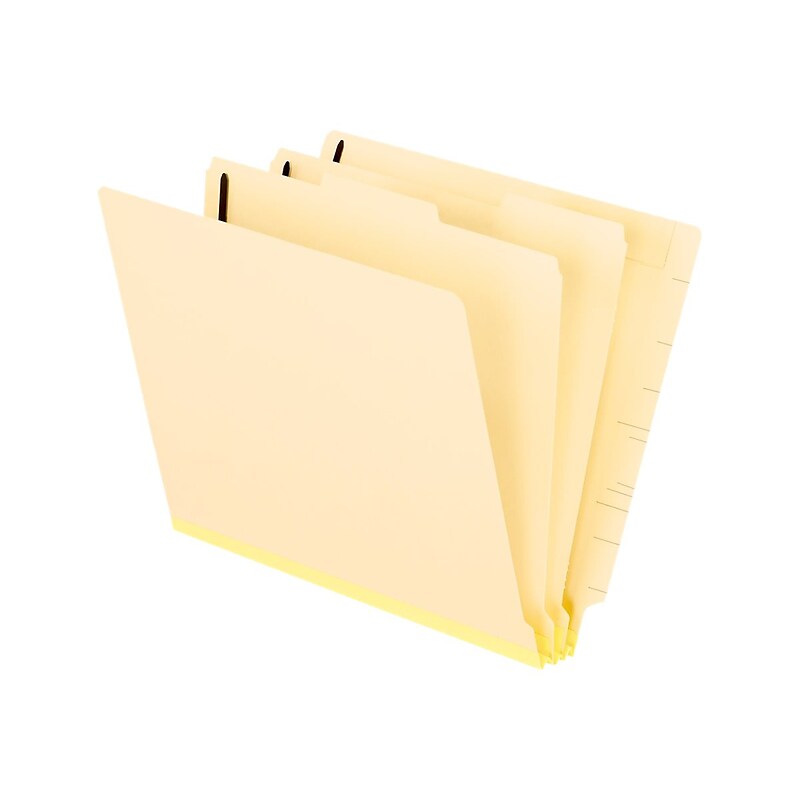 Pendaflex End Tab Classification Folder, 2-Dividers, 2" Expansion, Letter Size, Manila, 10/Box (PFX 13175) image 1