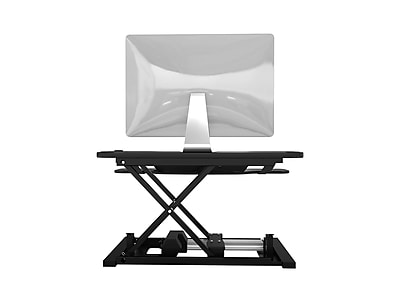 VersaDesk PowerPro 36"W Electric Adjustable Standing Desk Converter - Thumbnail 3
