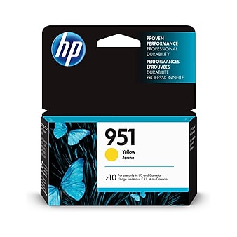 HP 951 Yellow Standard Yield Ink Cartridge (CN052AN#140)