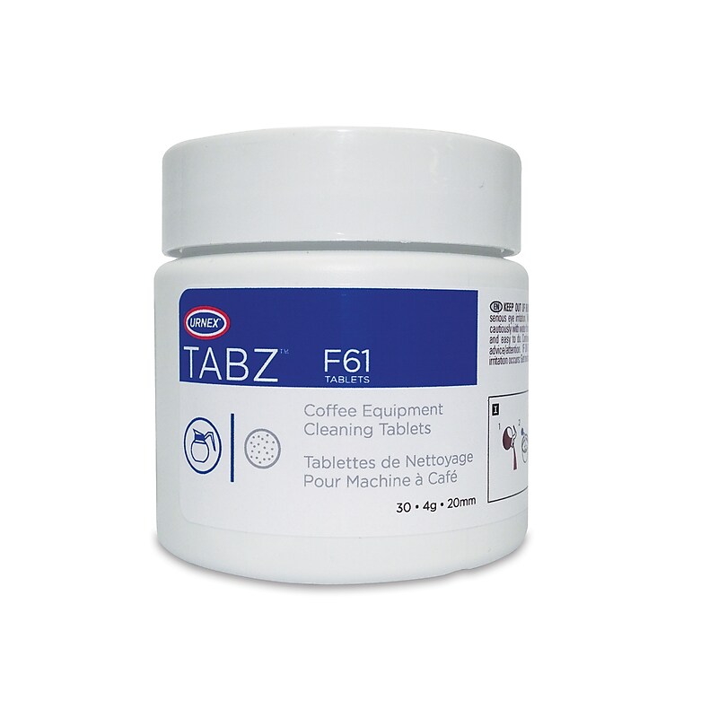 Urnex Tabz Coffee Equipment Cleaning Tablets, 30 Count (UBI60031) image 1