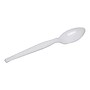 Dixie Plastic Teaspoon, Heavy-Weight, White, 1000/Carton (TH217)~#|#~sp51408293_sc7