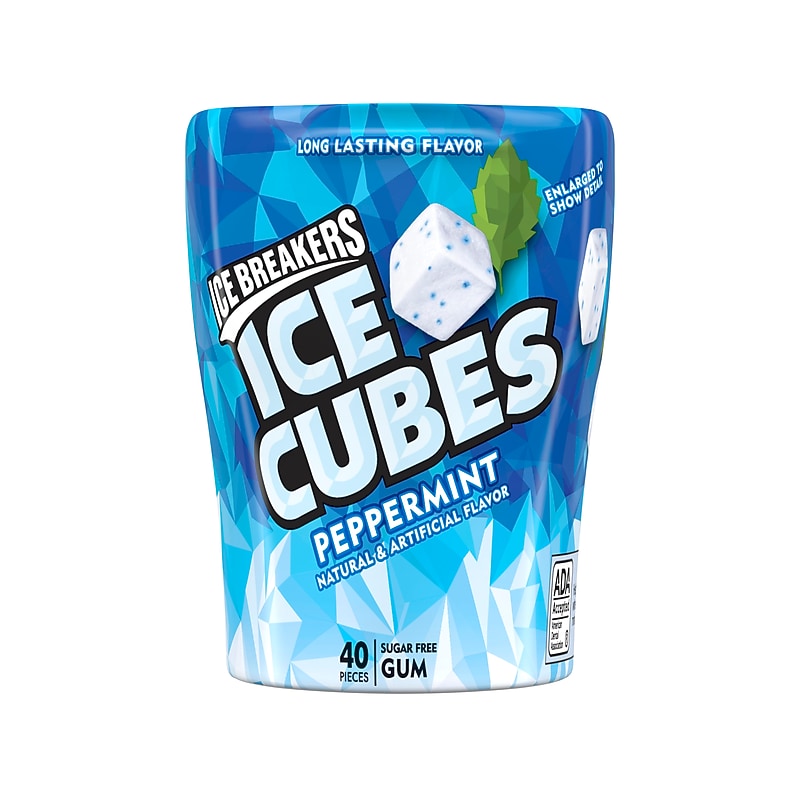 Ice Breakers Ice Cubes Sugar Free Gum, 3.24 oz (HEC70123) image 1